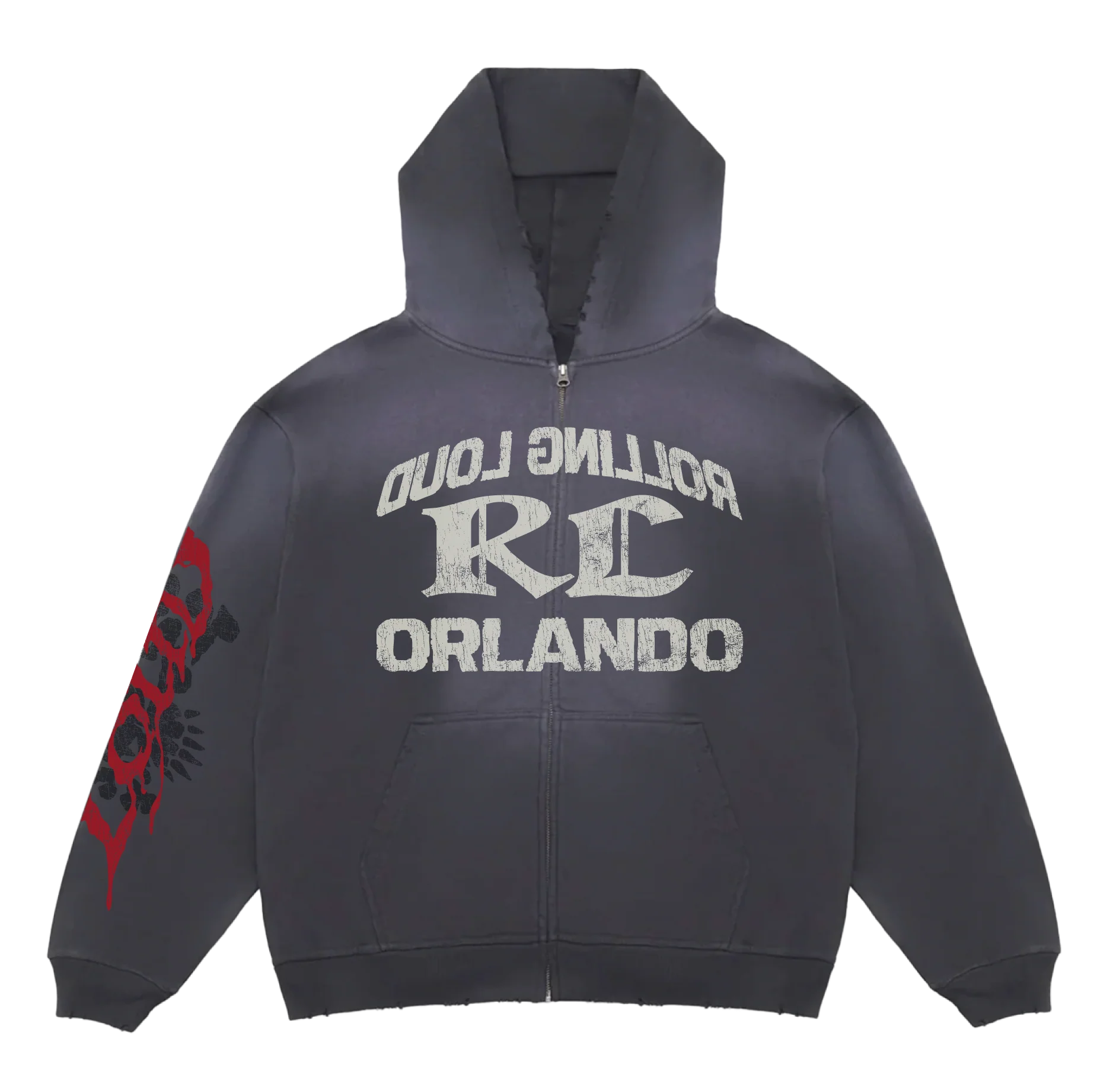 Skulls Smoke 26 Lineup Zip Hoodie