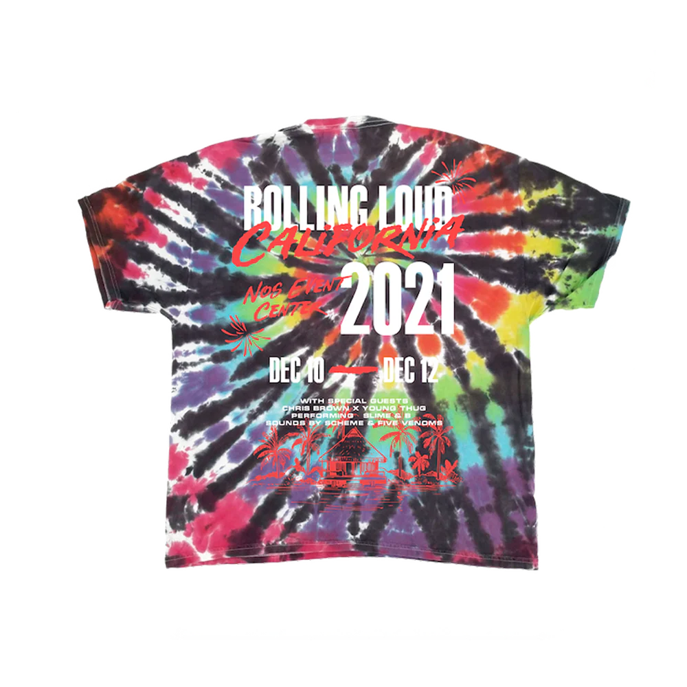 Sunshine Tie Dye Tee LA 2021 - Image 2