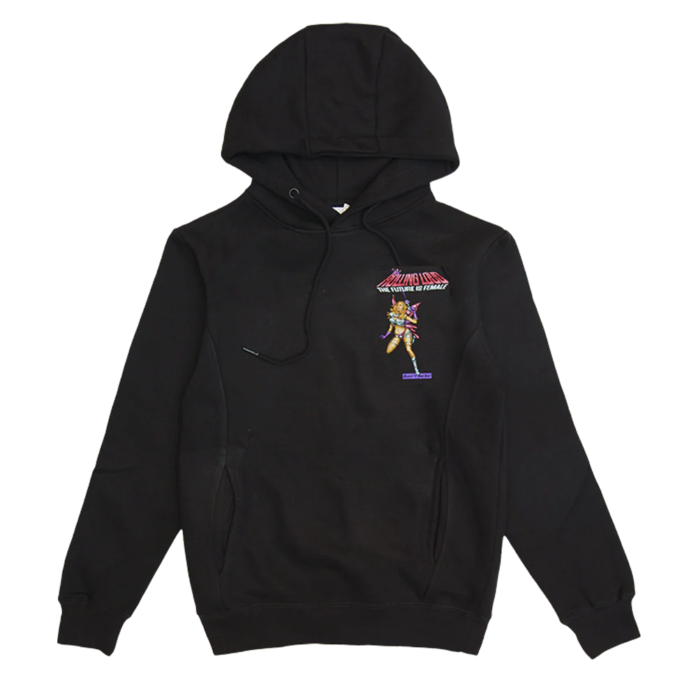 The Future Is Female Bae Bar French Terry Hoodie - Image 2