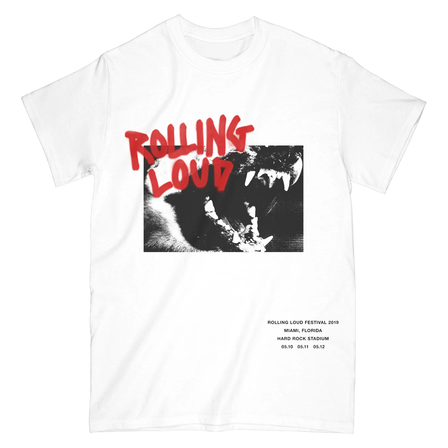 The Hand That Bites SS Tee White