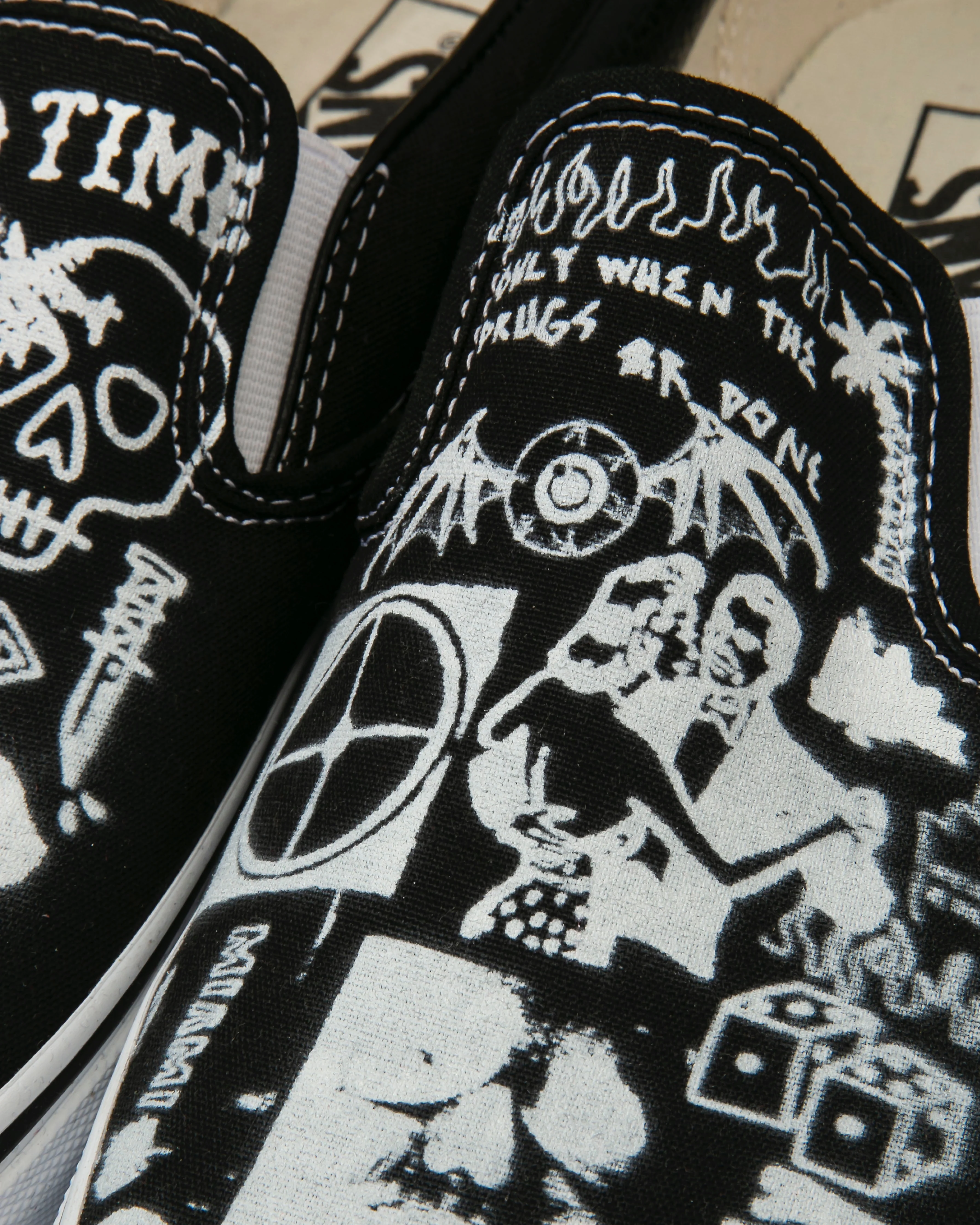 Vans Slip On Black - Rolling Loud x For Those Who Sin - Image 4