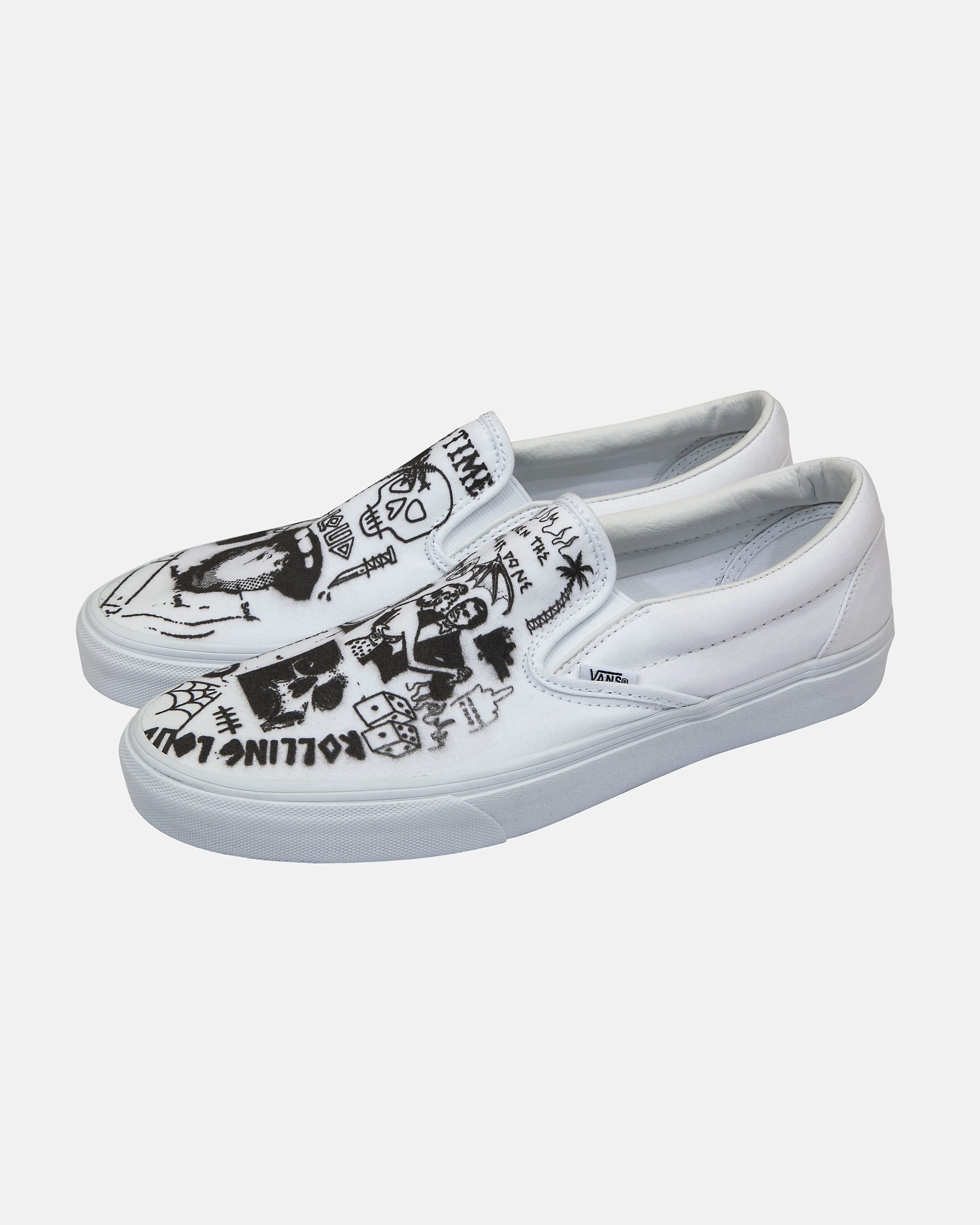 Vans Slip On White - Rolling Loud x For Those Who Sin - Image 2