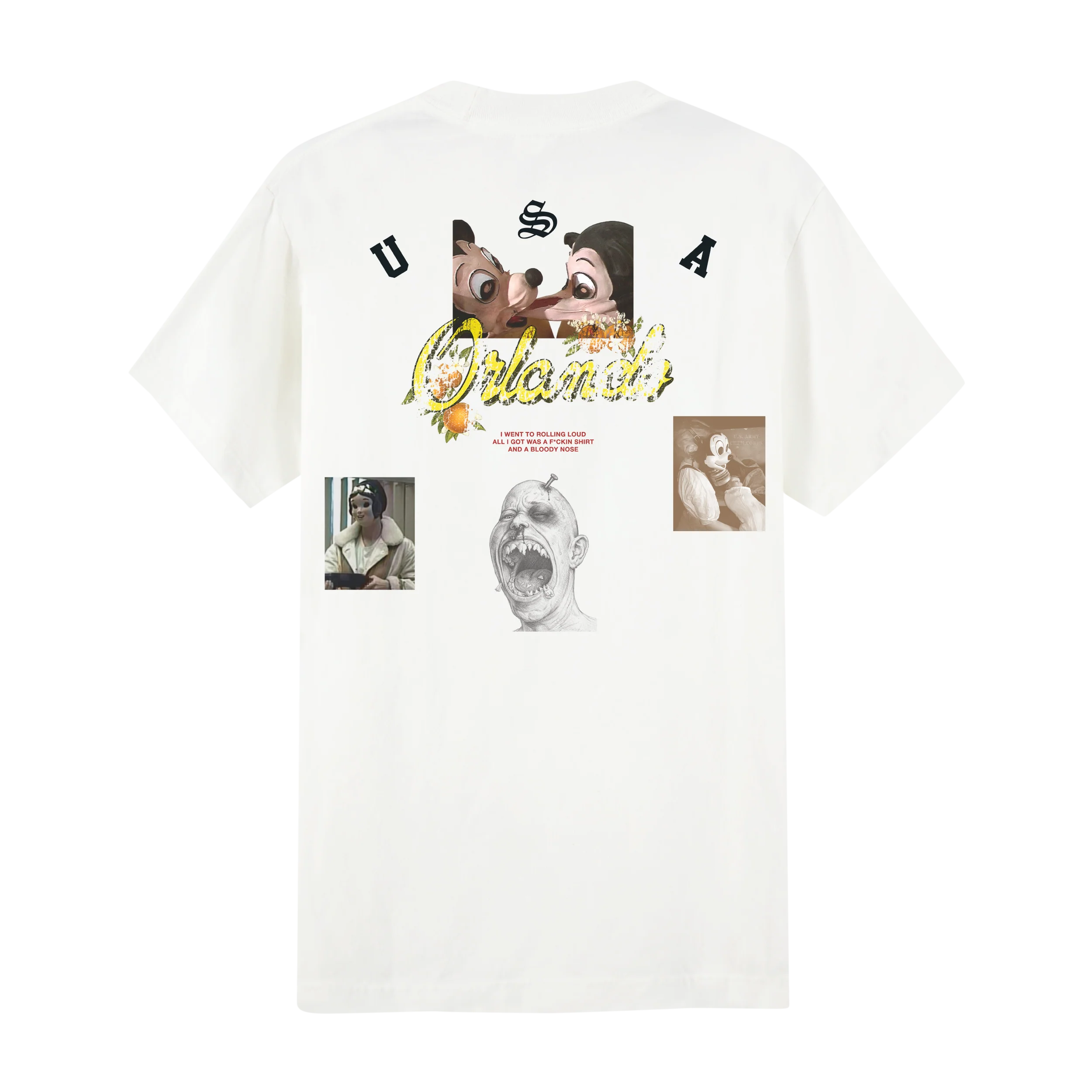 Warped Dsny Ivory Tee - Image 2